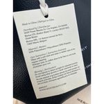 MERIT Brandon Maxwell Black Leather Mini Tote Handbag with Dust Bag New Photo 8