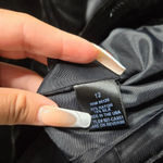 Anthropologie  Jak & Rae Black Velvet Single Button Blazer Photo 5