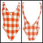 Solid & Striped π Michelle Eyelet Gingham Swimsuit Photo 14