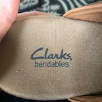 Clarks Bendables Laser-Cut Leather Clog Sz. 10M Leather Classic 2.75” Heel Photo 3