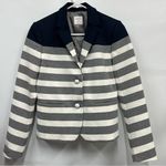 Gap  size 0 rugby striped academy blazer shoulder pads Photo 0