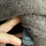 Betabrand Black Sheep Wool Alpaca Wrap Cardigan Sweater Brown Sz S/M Photo 10