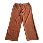 DKNY  Joggers Cashmere Blend Brown Toffee Size XL casual Oversized High Waist Photo 4
