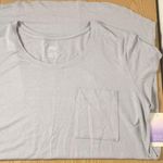 Stars Above B86 New Womens  Light Gray Sleep Shirt Gown Liteweight Size Large Photo 1