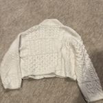 Endless Rose  Cream Cable Knit Jacket Photo 1