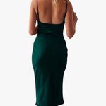 Satin Midi Dress Multiple Photo 1