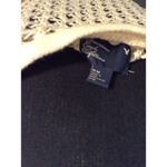 American Eagle  Medium M Crocheted Open Weave Sweater Long Sleeve Photo 2