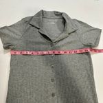 American Eagle Ribbed Button Front Shirt Dress – Medium Photo 3