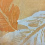 Vintage 90’s Orange Tropical Leaf Maxi Skirt Size L Photo 9