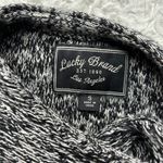 Lucky Brand  Heather Black Knit Cardigan Size Small Photo 5