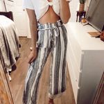 Style Rack High Waisted Striped Pants CLOSET CLEAR OUT Photo 1