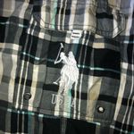 U.S. Polo Assn. plaid swim trunks Photo 3