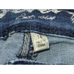 Seven7 Women's Blue Tummyless High Rise Skinny Jeans Size 14 Photo 4