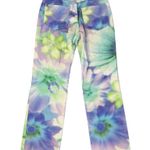 BDG URBAN OUTFITTERS  Cowboy Pastel Watercolor Floral High Waist Jeans Sz 26 MINT Photo 5
