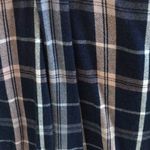 Sanctuary  Plaid Button Down Shirt with Tie Back Blue Pink Women's Size Medium Photo 7