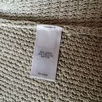 J. Jill Linen Blend Knit Lightweight Open Front Beach Cardigan Size L Neutral Size L Photo 6