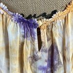 Anthropologie mini babydoll dress tie dye dress size M NWT Photo 9