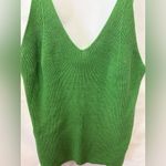 Maeve NWT Anthropologie Everyday Maryanne Sweater Tank Kelly Green Size XL Photo 2