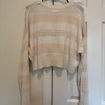 Womens cropped long sleeve sweater Size L Photo 1