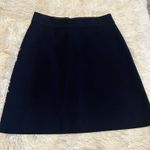 Kate Spade  Classic Size 10 A Line Skirt The Rules 100%  Wool Blue Lined Skirt Photo 3