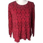Charter Club  Luxury Pima Cotton Paisley Print Long Sleeve T-shirt Photo 33