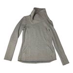 Kuhl  size small cream quilted long sleeve pullover sweater outdoor cabin turtle Photo 0