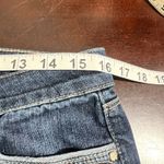 White House | Black Market ‎ Girlfriend Denim Shorts Distressed Dark Wash Size 6 Photo 3