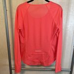 Under Armour Coral Long Sleeve Athletic Top Activewear Running Shirt Photo 1
