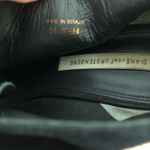 Diane Von Furstenberg  Payton Black Wedge Boots Peep Toe Lace Up Black Su… Photo 8