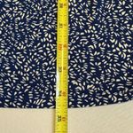 Kaileigh Arnett Faux Wrap Knit Womens Dress Sz M Blue/White Trendy Soft V-Neck # Photo 7