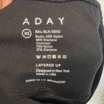 ADAY  Sz XS Layered Up Black Leggings High Rise Photo 6