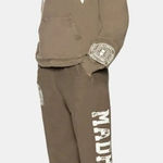 Madhappy  Campus Universal Sweatpant Sand Tan Brown Womens Size Small Photo 0