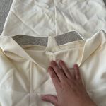 ASTR NEW  Melani Rhinestone Ivory Cream Strapless‎ Slit Midi Dress med Photo 3