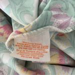 Evelyn Pearson 60s Vintage Psychedelic Loungewear Robe Cover Up Zipper Floral Pink Size L Photo 6