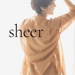 Uniqlo U | Women Sheer Band Collar Long Sleeve Cotton Shirt | Brown | Size S Photo 2