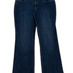 Coldwater Creek Womens Mid Rise Bootcut Jeans Dark Denim Pants Sz 14 Regular Photo 1