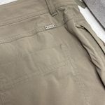 prAna  Khaki walking shorts/capris size 10 Photo 4