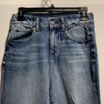 REWASH  Juniors' Real Curve Ripped Mom Jean Size 1/25 EUC #3298 Photo 2