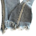 Wild Fable  Women’s Size 10 Jeans Zipper Detail High Rise Ankle Fray Hem Festival Photo 8
