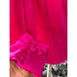 Generation Love NWT Hot Pink Adeline One Shoulder Silk Blouse size XS Photo 6