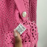 American Vintage Vintage Y2K Pink Coquette Sweater Cardigan Size Medium Whimsical Photo 7