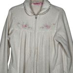 Vintage Morning Glory by Jasmine Rose Robe White Photo 1