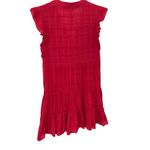 Knox Rose Red Summer Dress Size XS Tiered Boho Lace Summer Spring Rodeo Country Photo 5