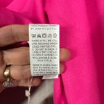 SheIn  Vacay Pink Tie Back /Off Shoulder Cropped Top Size Medium Photo 8