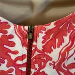 Lilly Pulitzer  Island Coral Reef Madness Red White Print Knit Dress Small Photo 6
