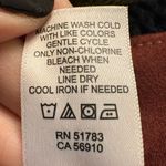 Maurice's  Maroon Faux Suede Button Front Mini Skirt Boho 70s Fall Style 12 Photo 6