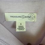 Treasure & Bond Lavender Favorite Cotton T-Shirt in Size Small Photo 2