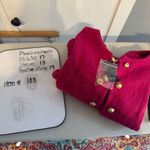 Ann Taylor Loft NWT Women's Pink Wool Blend Blazer Jacket Size M 3/4 Sleeve Size M Photo 5