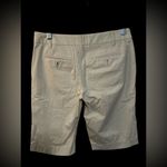 Tory Burch  Tan Flat Front Shorts Photo 4