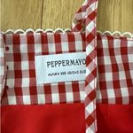 Peppermayo  Top & Mini Skirt Set Gingham Bellamy Size XXS Red White Photo 2
